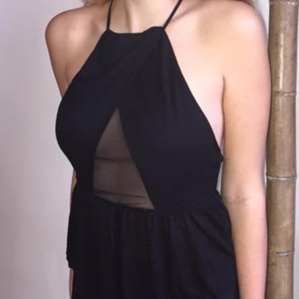 Black top low back